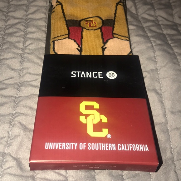 Stance USC Tommy Trojan Socks - Large - Picture 2 of 8